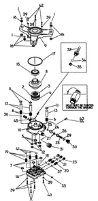 Pump Diagram and Parts List for 1038-0  Briggs and Stratton Pressure Washer